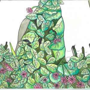 Les pieds dans l'herbe